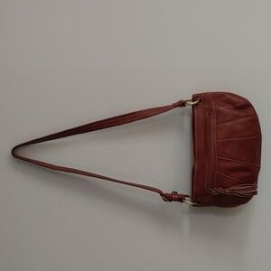 Vera Pelle Italian Leather Handbag Purse